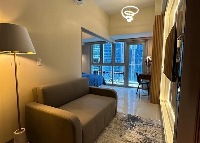 Apartamento 1br View Haven + Washer | Modern Bgc Manila