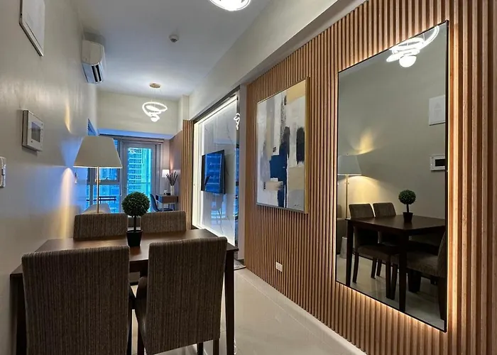 Apartamento 1br View Haven + Washer | Modern Bgc