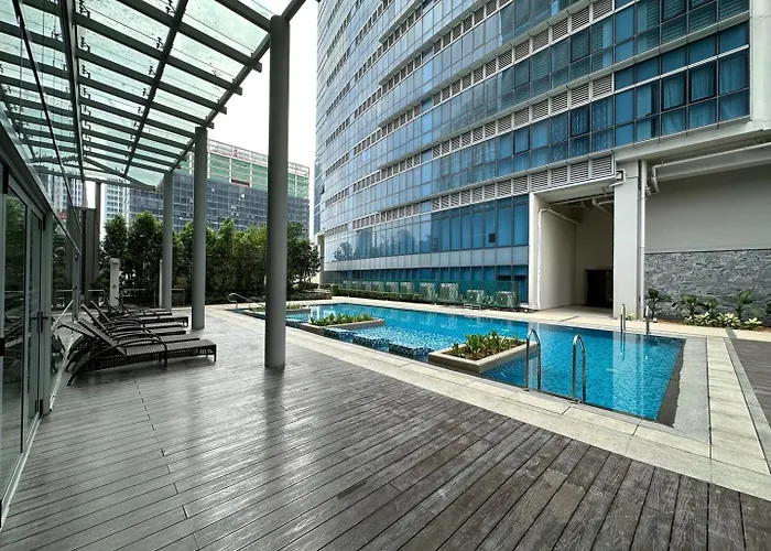 1br View Haven + Washer | Modern Bgc Apartamento