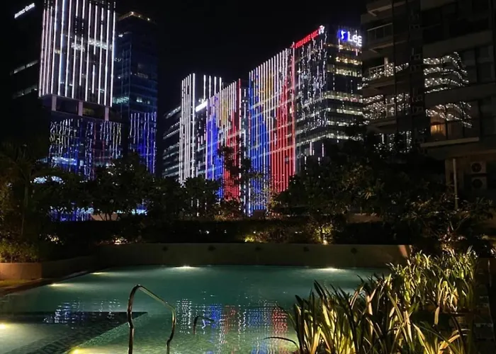 Apartamento 1br View Haven + Washer | Modern Bgc Manila